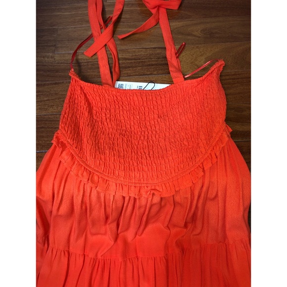 Strappy Ruffled Dress - Picture 2 of 2